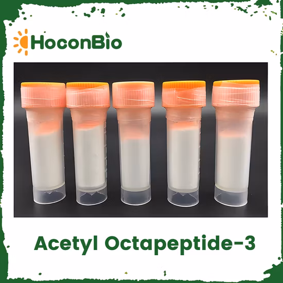 Anti-Wrinkle Peptide Cosmetic Raw Materials Acetyl Octapeptide-3 / Snap-8 CAS 868844-74-0